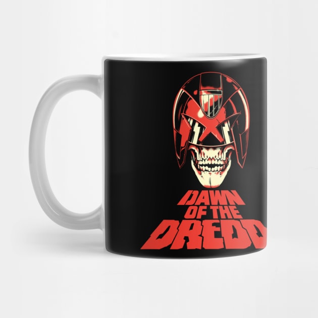 Dawn of the Dredd (Black Print) by Nerdology